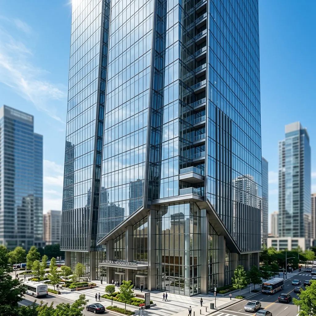 Corporate Glass Office Tower Corporate Glass Office Tower